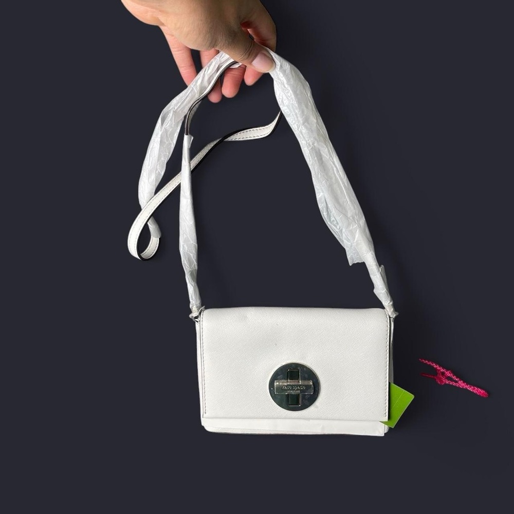 White Kate Spade crossbody